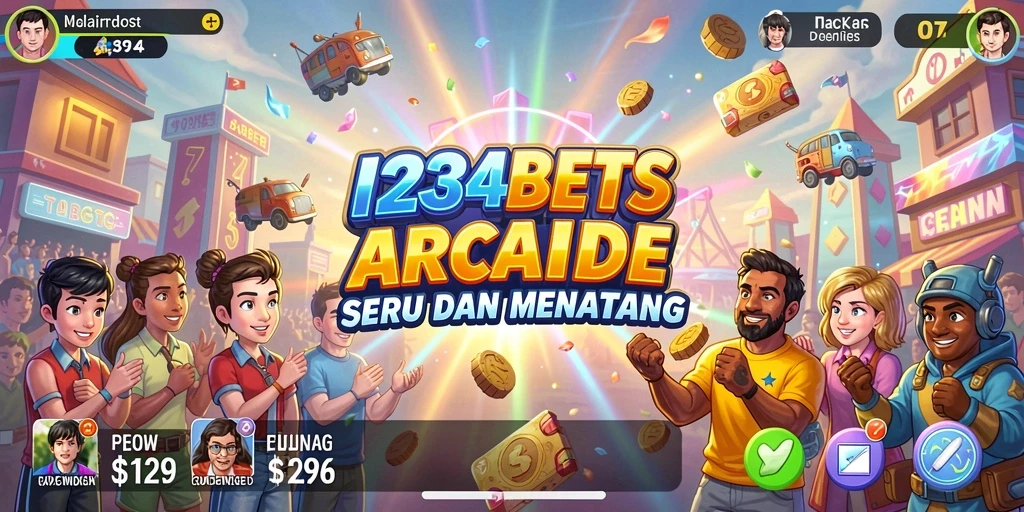 Tampilan gameplay seru dan menantang dari 1234BETS.