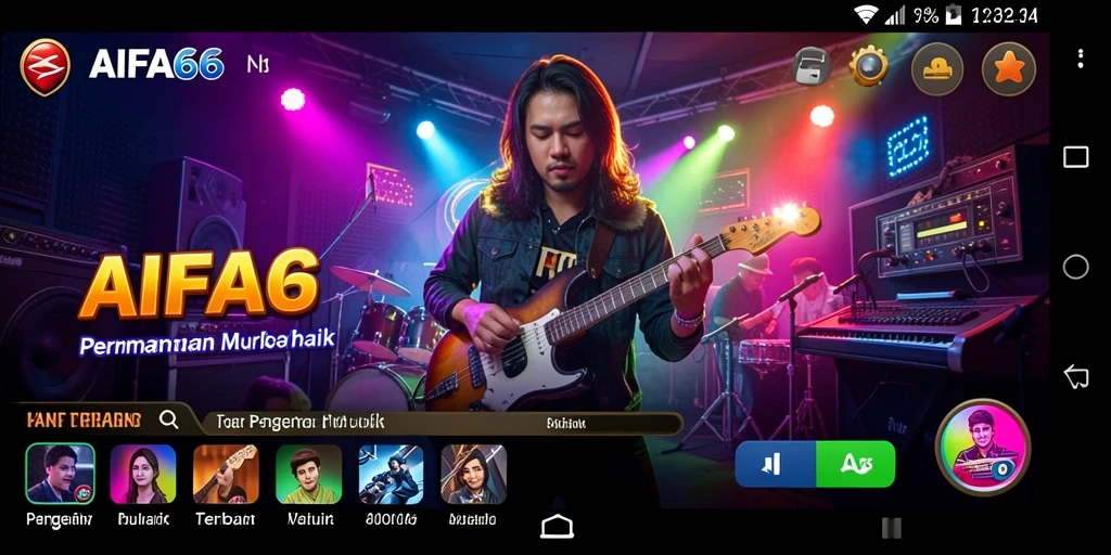 Tampilan gameplay AIFA66 yang menarik dan interaktif.