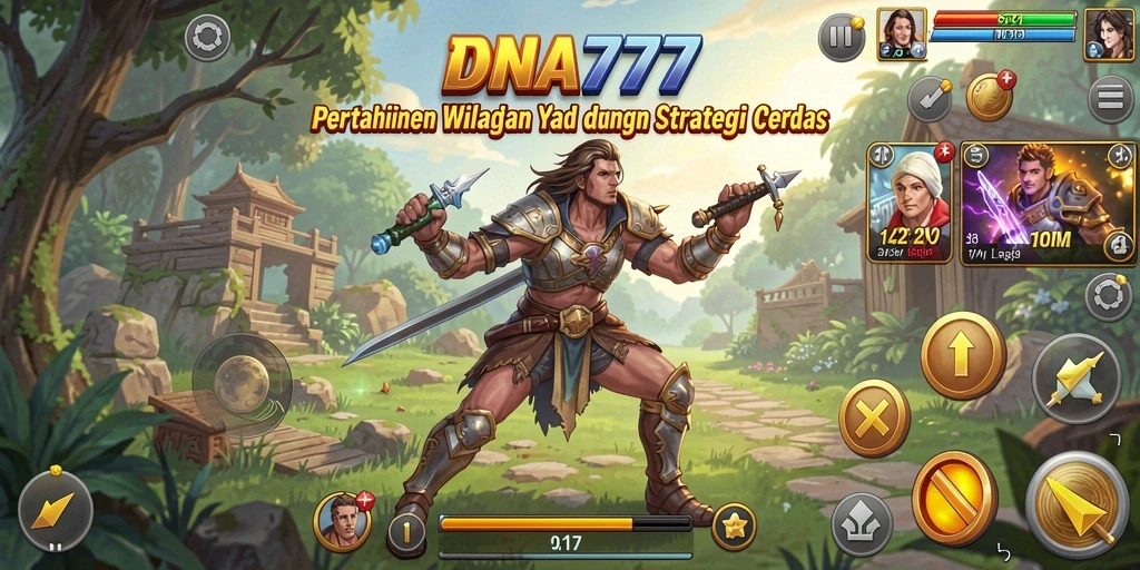 Tampilan menarik dari gameplay Tower Defense yang mendebarkan.