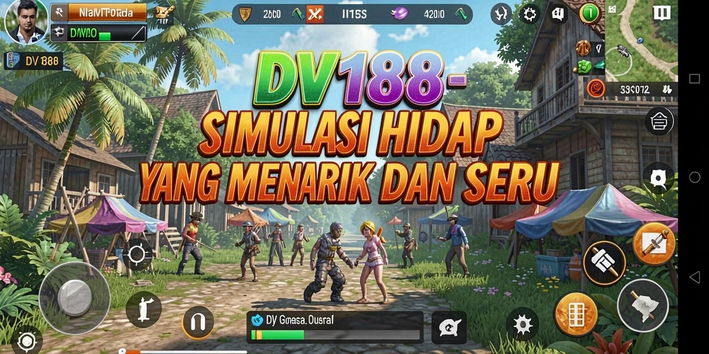 Gameplay menarik dalam simulasi kehidupan DV188.
