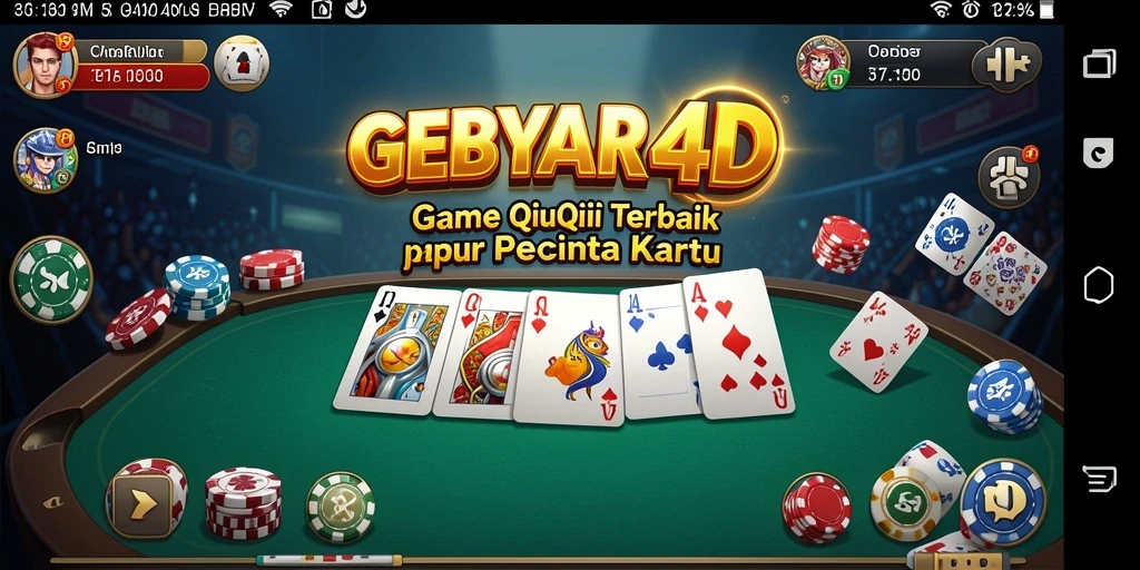 Gameplay seru QiuQiu di GEBYAR4D yang memukau.