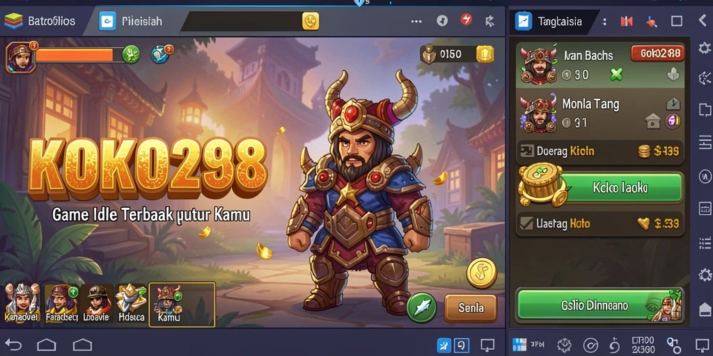 Gameplay KOKO288 yang seru dan penuh strategi.