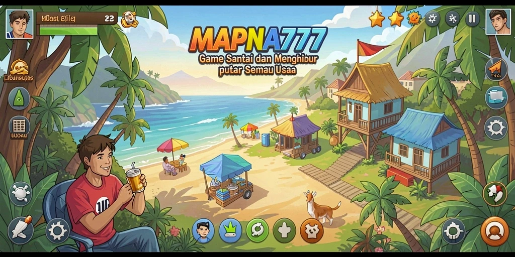 Tampilan gameplay MAPNA777 yang seru dan penuh warna.