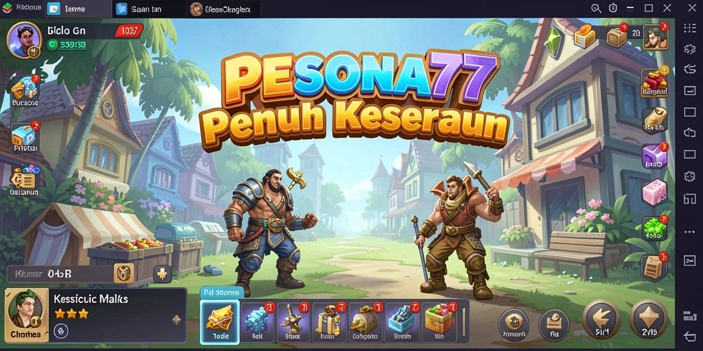 Screenshot PESONA77 menampilkan gameplay Idle yang mengasyikkan.