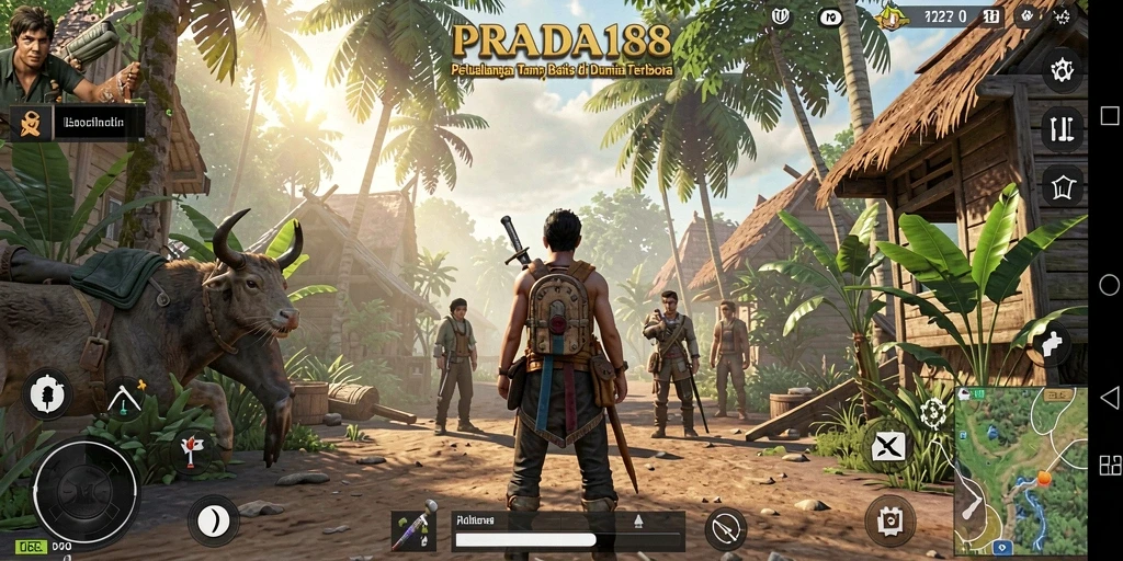 Tampilan gameplay PRADA188 yang menakjubkan di dunia terbuka.