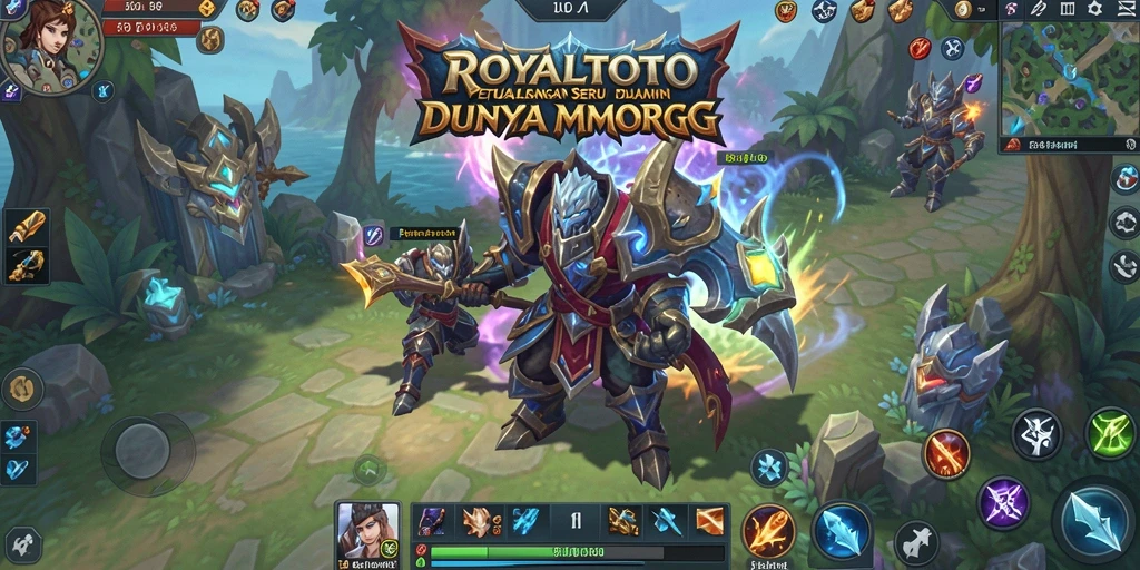 Gameplay seru dalam ROYALTOTO dengan pertarungan yang mendebarkan.