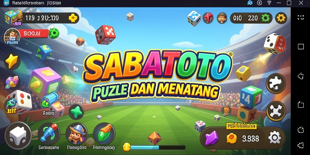 Tampilan menarik dari gameplay seru SABATOTO dengan teka-teki menantang.