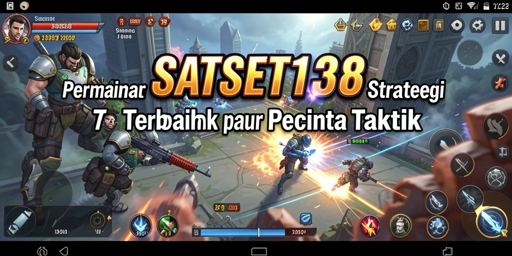 Screenshot SATSET138 menampilkan aksi strategi yang intens dan mendebarkan.