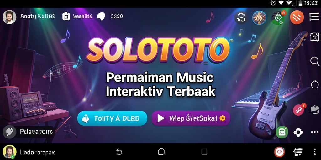 Tampilan menarik dari gameplay SOLOTOTO yang penuh warna.