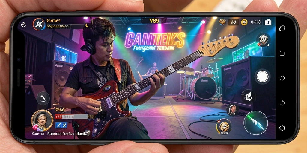 Tampilan gameplay V89 yang penuh warna dan interaktif.